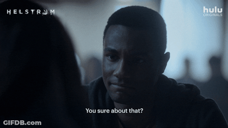 You Sure About That Daimon Helstrom GIF