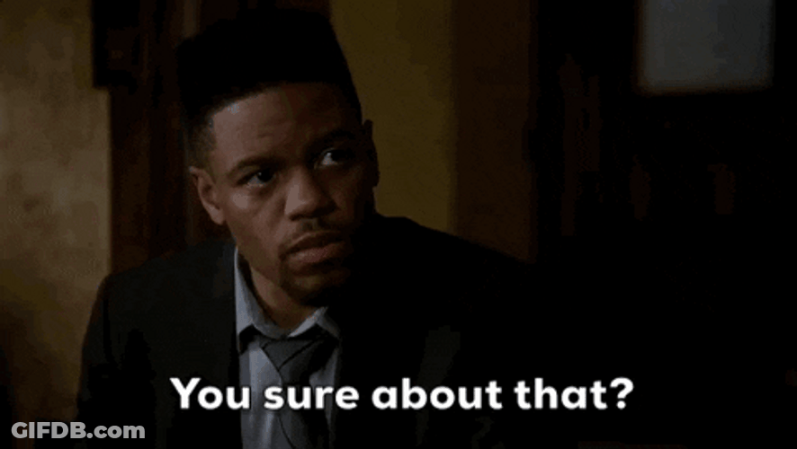 You Sure About That Detective Marcus Bell Elementary GIF