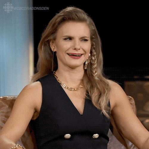 You Sure About That Michele Romanow Dragons Den GIF