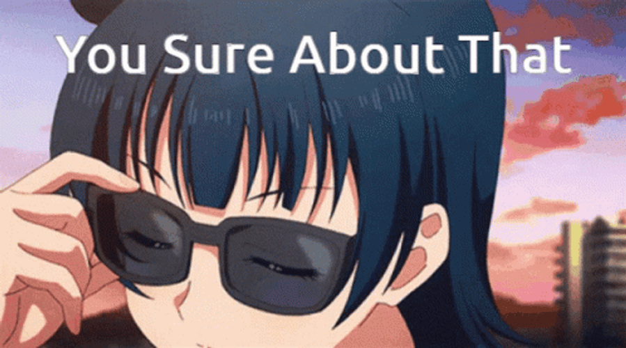 You Sure About That Yohane Tsushima GIF