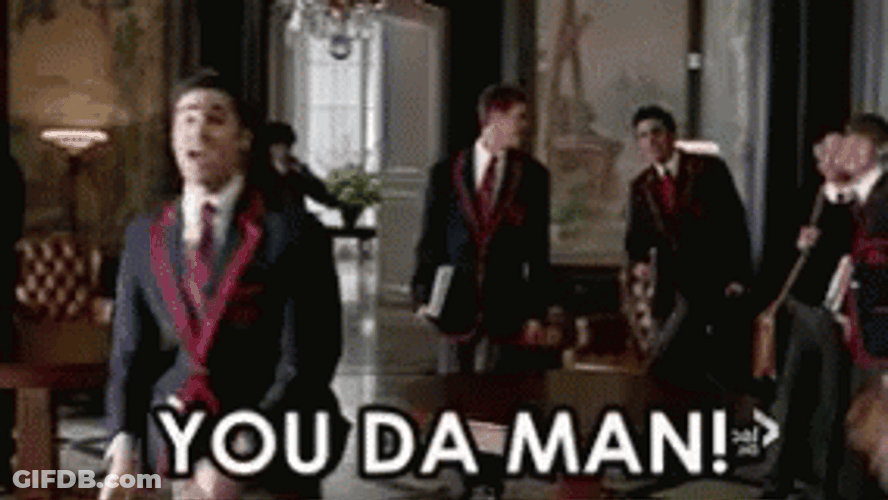 You The Man Students GIF