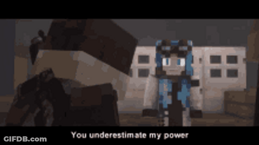 You Underestimate My Power Azura Rainimator GIF