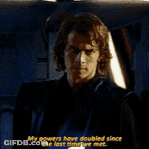 You Underestimate My Power Darth Vader Star Wars GIF