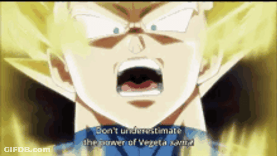 You Underestimate My Power Dragon Ball Super GIF