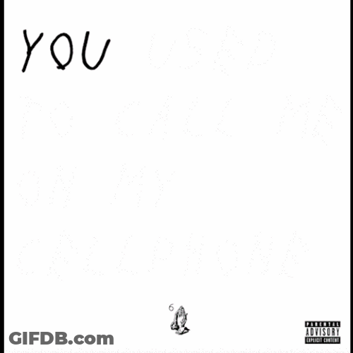 You Used To Call Me Hotline Bling Phone GIF