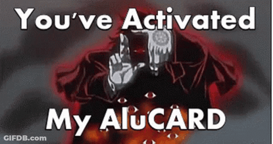 You've Activated My Alucard GIF