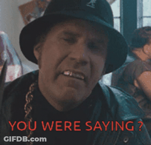 You Were Saying I'm A Pimp GIF