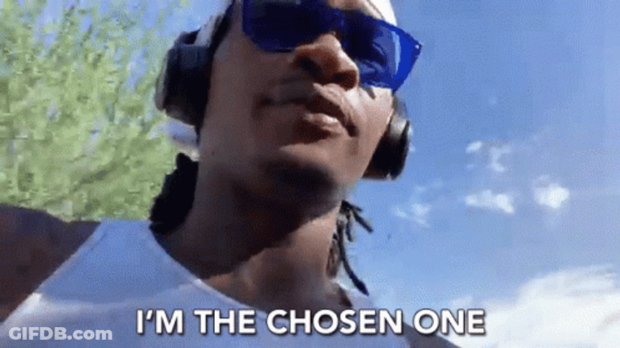 You Were The Chosen One Black Rapper GIF