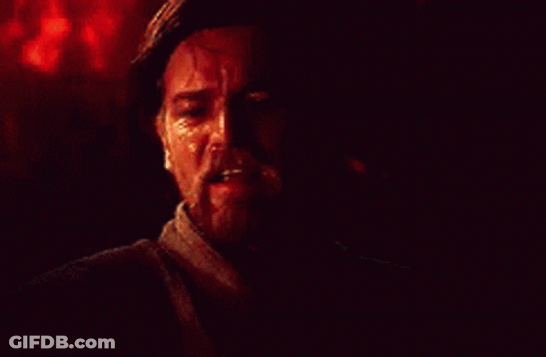 You Were The Chosen One Obiwan Kenobi GIF