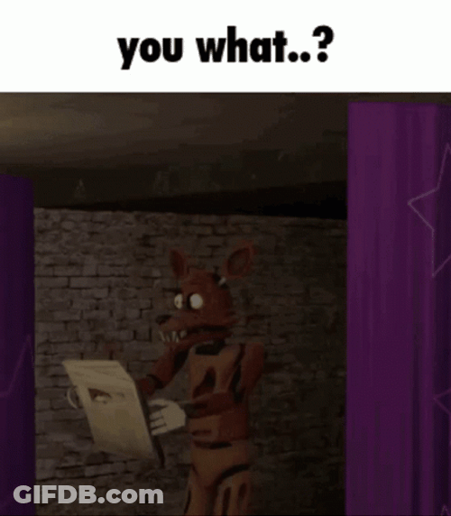 You What Five Night's At Freddy GIF