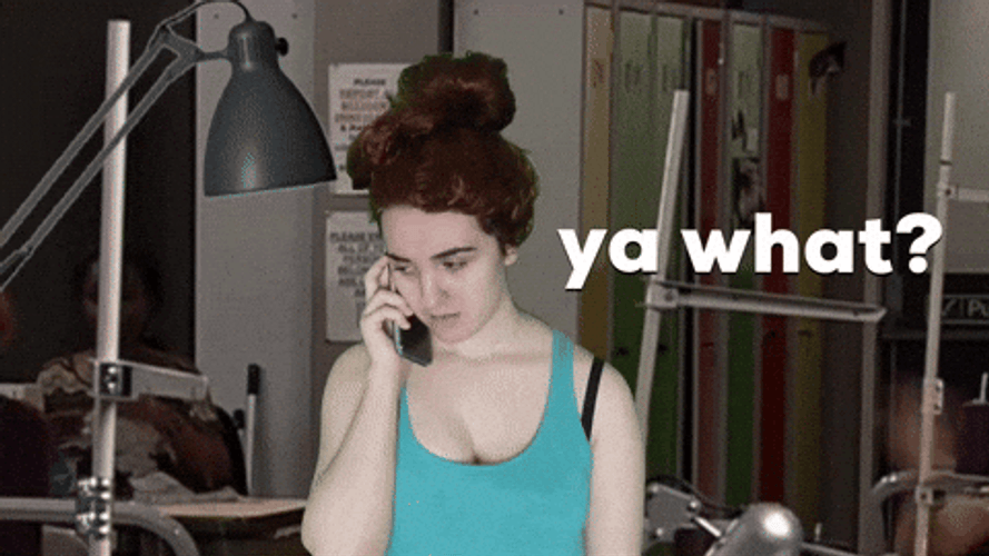You What Girl In A Phonecall GIF