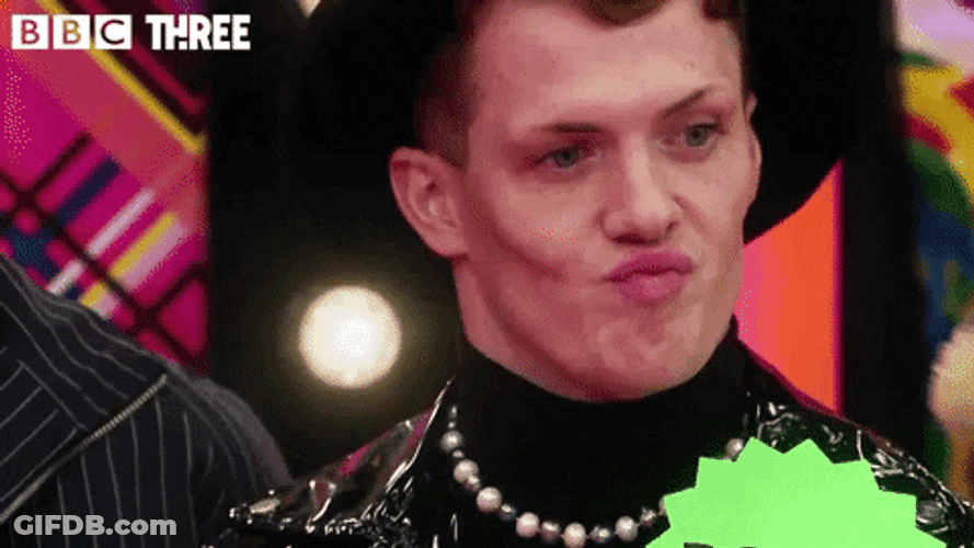 You What Pouting Man In A Hat GIF