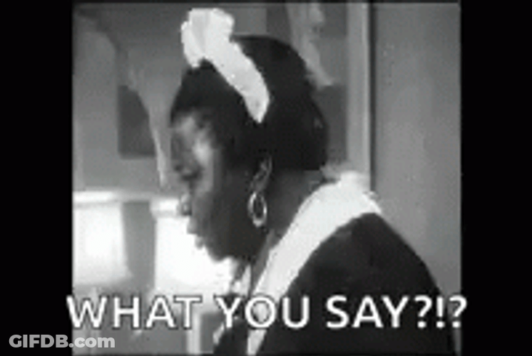 You What Shocked Hattie McDaniel GIF