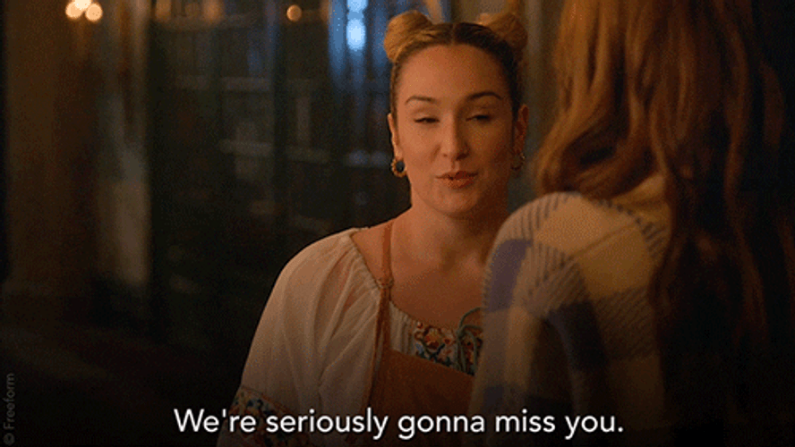 You Will Be Missed Good Trouble Davia GIF
