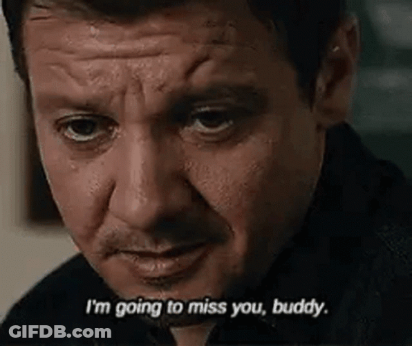 You Will Be Missed Hawkeye Clint Barton GIF