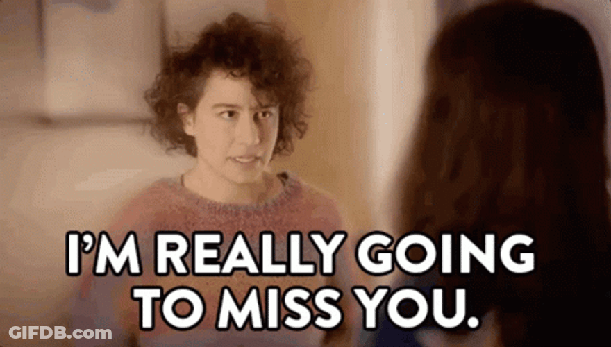 You Will Be Missed Ilana Glazer GIF