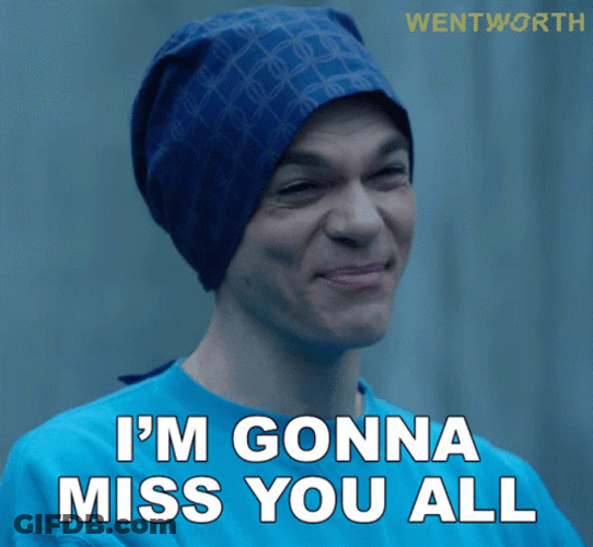 You Will Be Missed Maxine Conway GIF