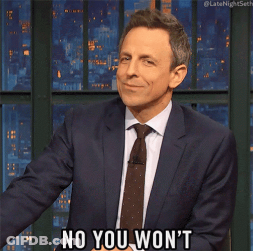 You Wouldn't Get It Seth Meyers GIF