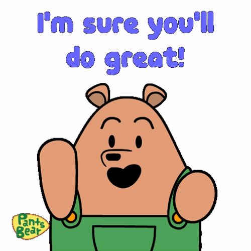 Youll Be Fine Pants Bear GIF
