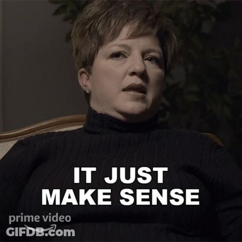 Young Boy Chalkboard Makes A Lot Of Sense GIF