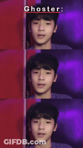 Young Boy Collage Ghoster GIF