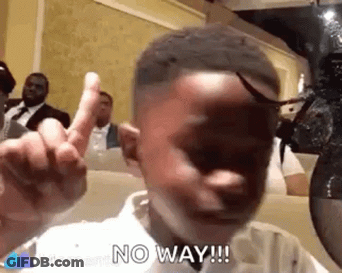 Young Boy Giving Middle Finger GIF