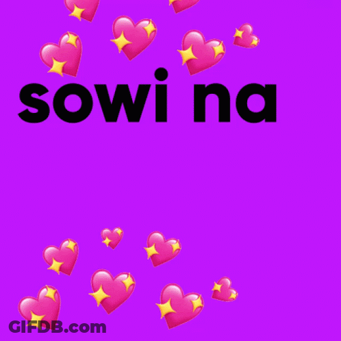 Young Boy Giving Thumbs Up With Pink Hearts GIF