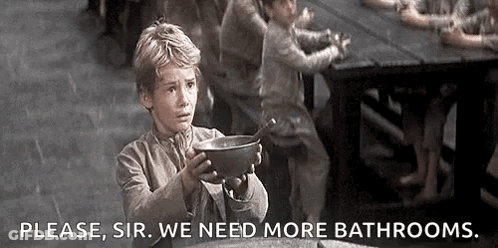 Young Boy Holding Soup GIF