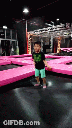 Young Boy In Black Shirt Can't Out Mountain Aspires GIF