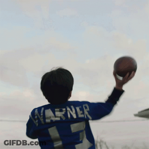 Young Boy In Blue Narm Jersey Watching Ball GIF