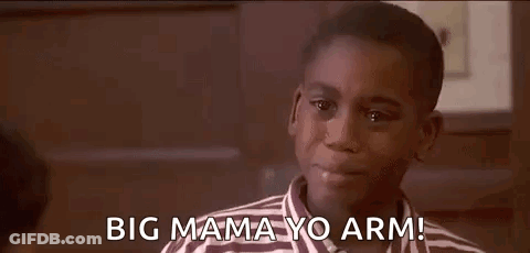 Young Boy In Striped Shirt Talking GIF