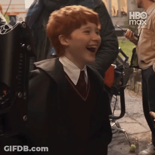 Young Boy In Suit And Tie Laughing HBO Max GIF