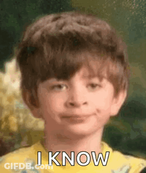 Young Boy In Yellow Shirt Making Funny Face GIF