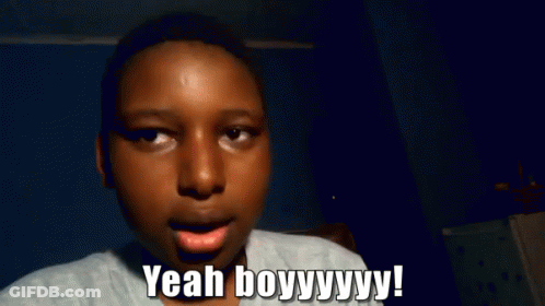 Young Boy Making Funny Face Saying Yeah Boyyyy GIF
