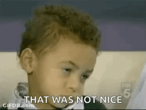 Young Boy On Couch That Was Not Nice GIF