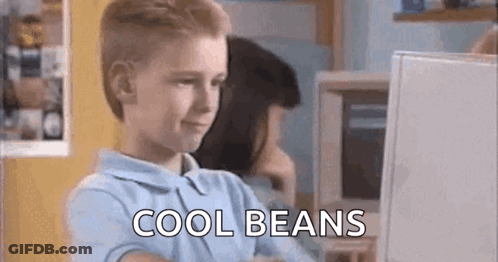Young Boy Saying Cool Beans GIF