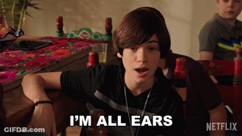 Young Boy Says I'm All Ears Netflix Ad GIF