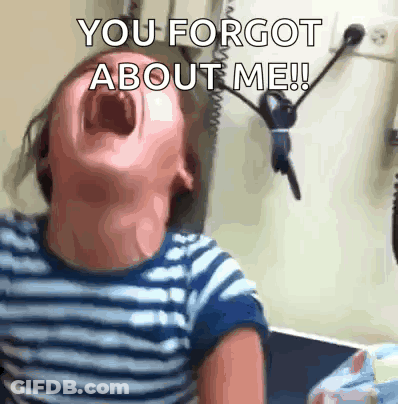 Young Boy Shocked Saying You Forgot About Me GIF