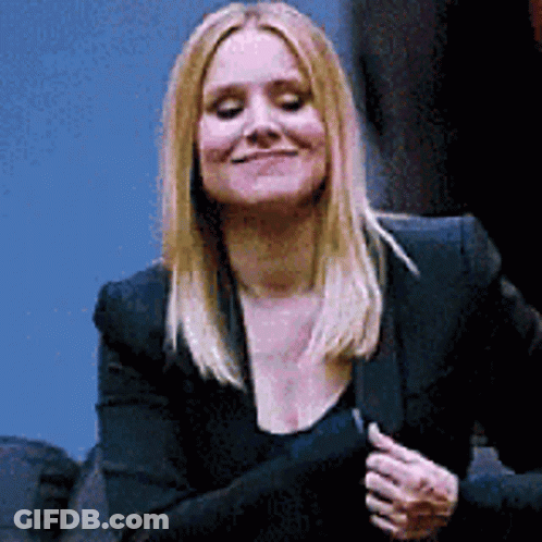 Young Boy Sitting In Crowd With Patty Parker GIF