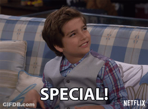 Young Boy Sitting On Couch With Special On Face GIF