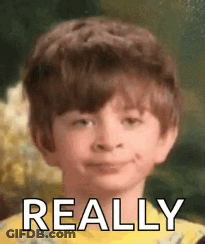 Young Boy Smiling Funny Face With Really Behind GIF