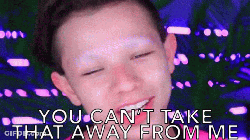 Young Boy Smiling You Can't Take That Away From Me GIF