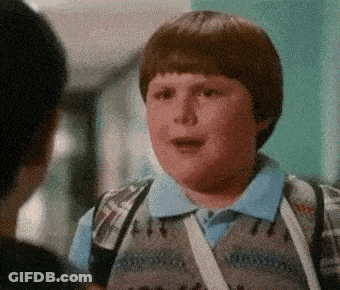 Young Boy With Backpack Talking To Another Boy GIF