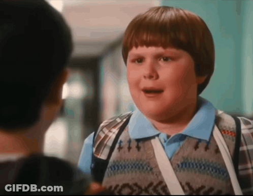 Young Boy With Bandage Talking To Another Boy GIF