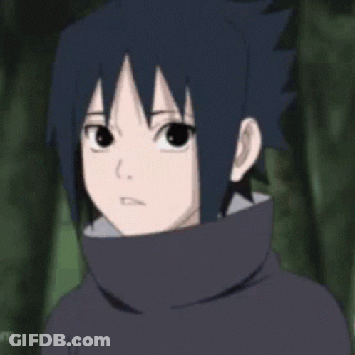 Young Boy With Black Hair Looking GIF