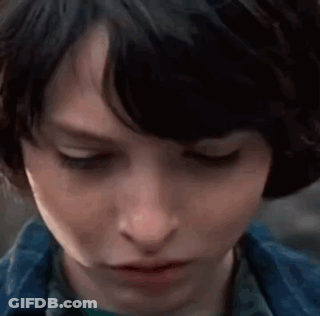 Young Boy With Eyes Closed And Mouth Open GIF