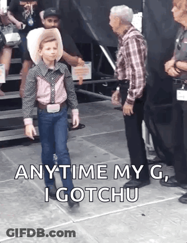 Young Cowboy Boy Next To Older Man G I Gotchu GIF