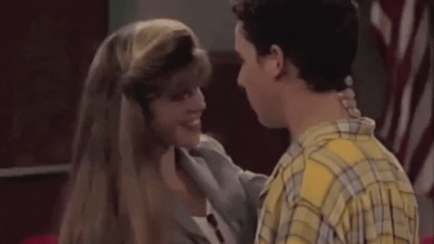 Young Cute Love Kiss GIF