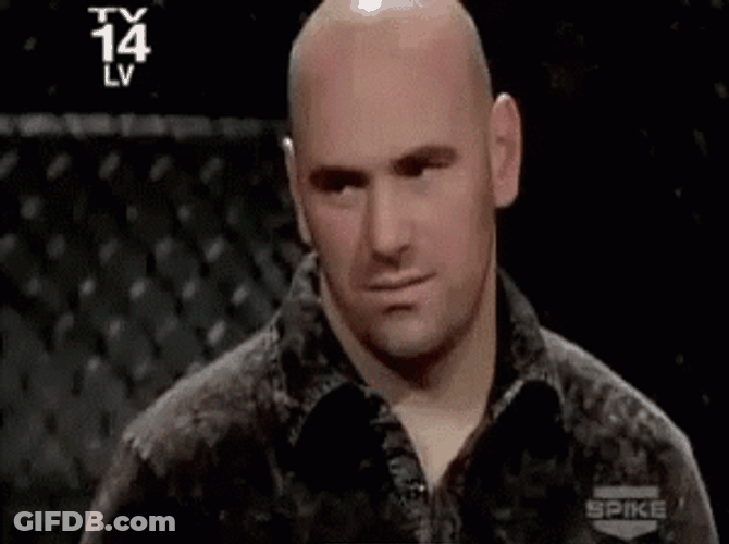 Young Dana White Funny Reaction GIF