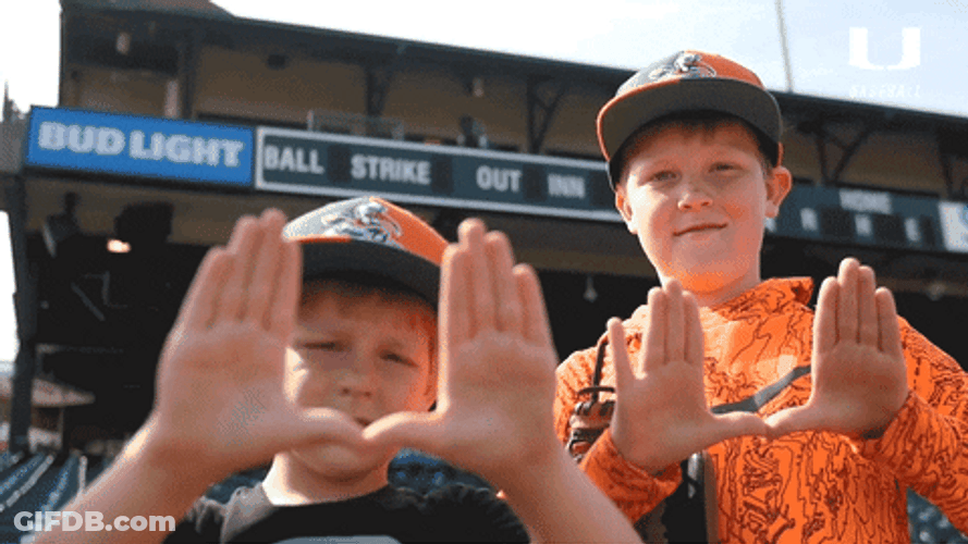 Young Fans The U Hand Sign GIF